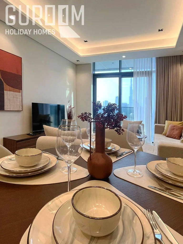 NEW Amazing 1 BR view on Burj Khalifa63836488712578113