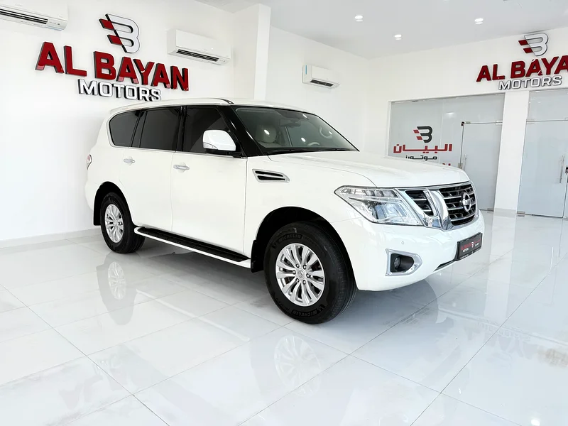 نيسان باترول SE V6 سته سلندر ابيض / بيج خليجي 2019636127987991061125
