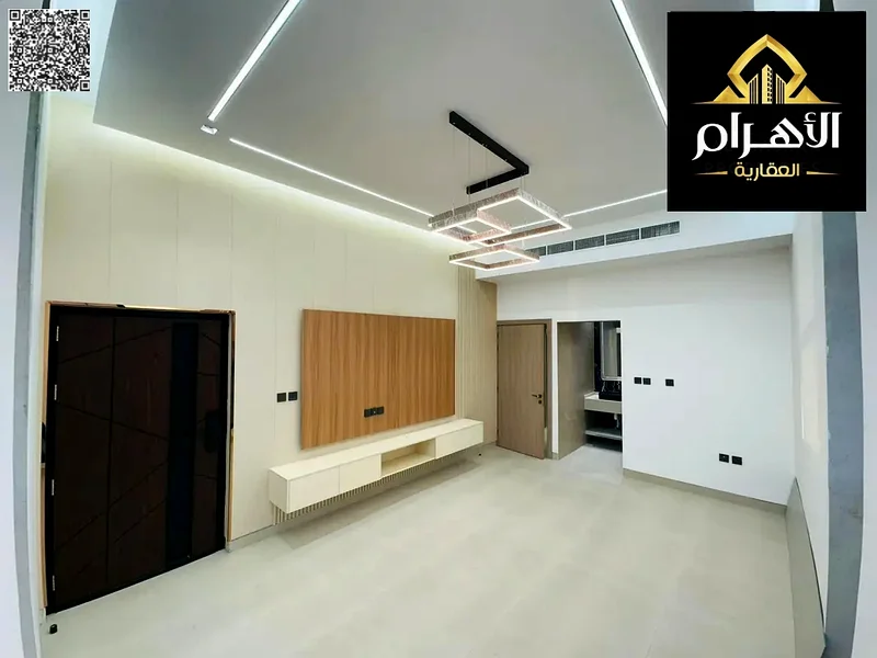 Villa - Two floors & Large courtyard - Close to Sheikh Mohammed bin Zayed Road - Freehold for all nationalities for life - With the possibility of eas63881146975618113