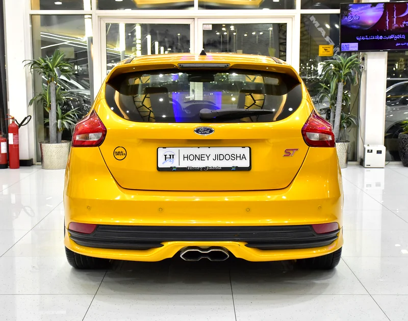 EXCELLENT DEAL for our Ford Focus ST ( 2016 Model ) in Yellow Color GCC Specs63612083364737114