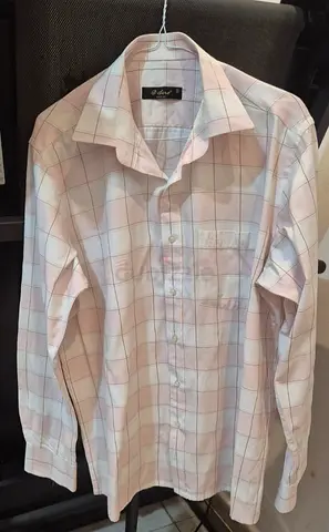 Stylish Checked Mens Dress Shirt