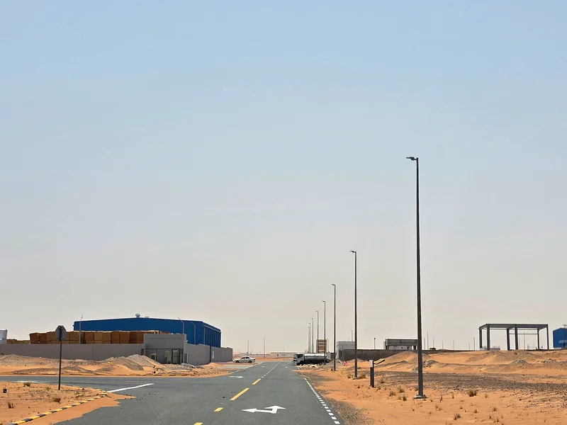 Industrial lands for sale in installments over 24 months in Al Qasimia City, Sharjah, freehold for all nationalities63818936267393114