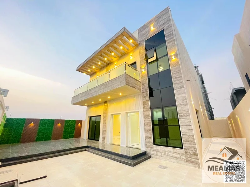 For sale, a villa in Ajman, including fees, in a very excellent location, without a down payment63913545357441110