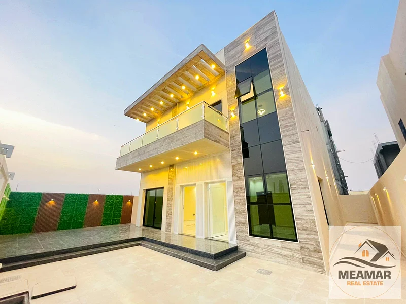 For sale, a villa in Ajman, including fees, in a very excellent location, without a down payment63913545357441113