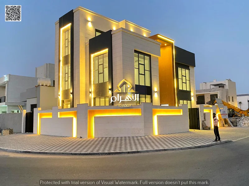 فيلا بسعر يشمل رسوم التسجيل ونقل الملكية على الشارع الرئيسي، جاهزة للسكن في أكثر مناطق عجمان تميزاً، ملكية حرة63881146937345110
