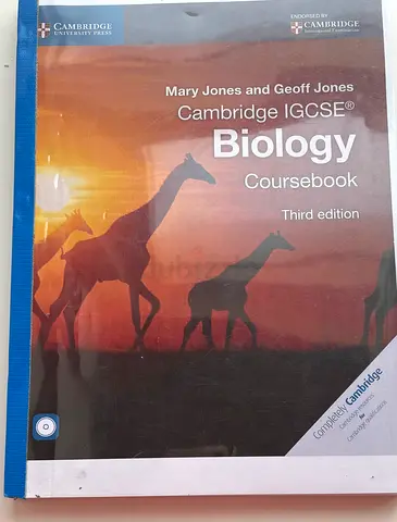 Cambridge IGCSE Biology textbook