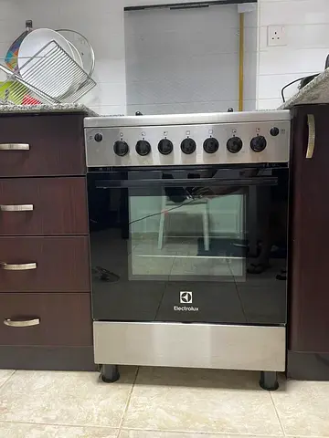 Electrolux Gas Cooker EKG611A1OX, 60 cm, Stainless Steel, 4 Burners FREE DELIVERY +WARRANTY