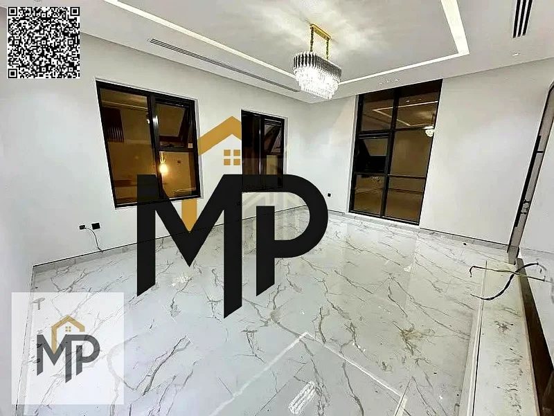 For sale - a luxury villa with a swimming pool in a prime location in Ajman, high-end finishing, modern design, including registration and swimming63902224352514112