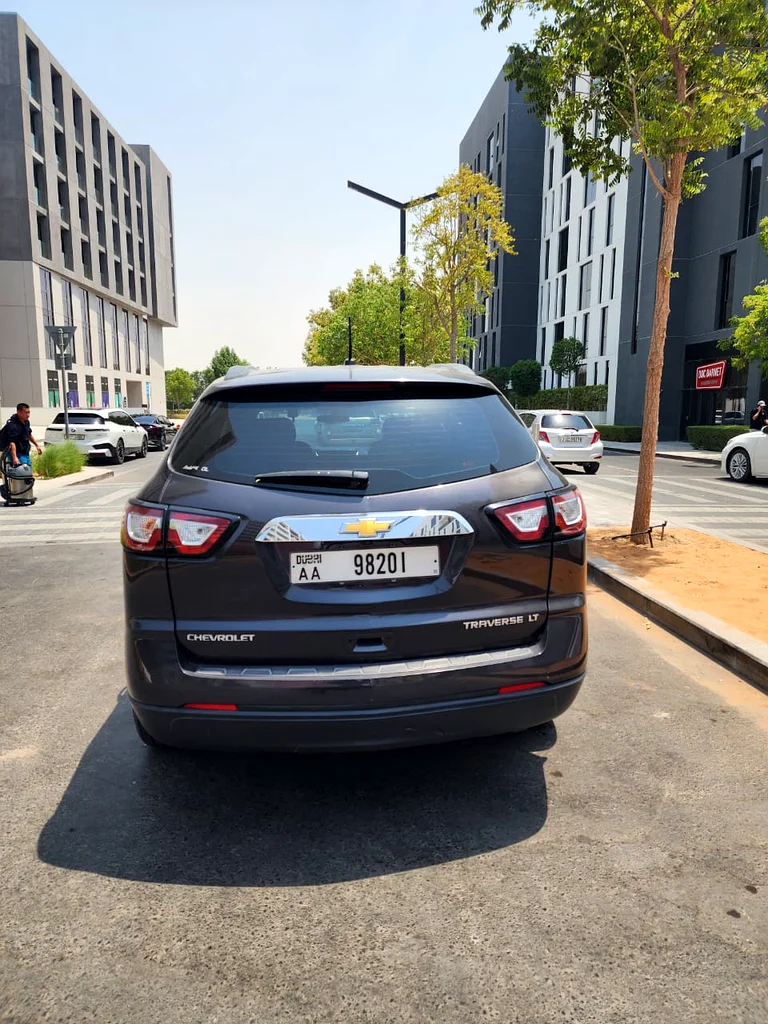 Chevrolet Traverse 2016 GCC SPECS 7 SEATER LADY DRIVEN63612066446722112