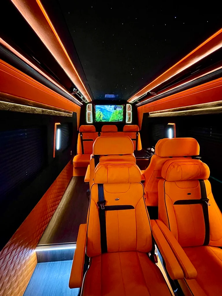 2024 VVIP MERCEDES SPRINTER with Extra AC - 2 Years Warranty by VLINE DESIGN63613463297667113
