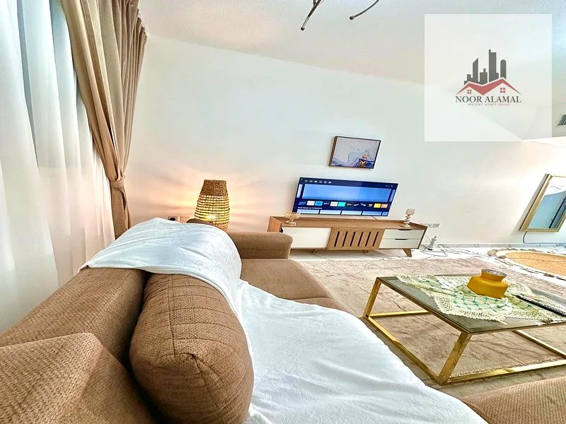 Sharjah Muwailih, one bedroom and a hall, second floor, fully furnished, super deluxe hotel63827763169411114