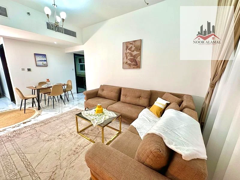 Sharjah Muwailih, one bedroom and a hall, second floor, fully furnished, super deluxe hotel63827763169411110