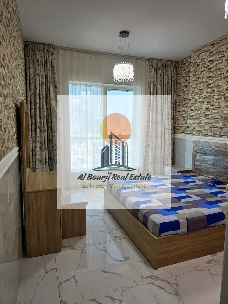 شقة فاخرة للإيجار في برج الواحة 1 – الرشيديه 1، عجمان63811472393473112