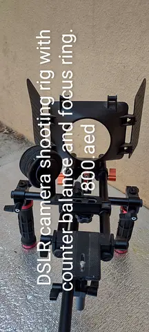 Professional DSLR Camera Shooting Rig for Filmmakers
