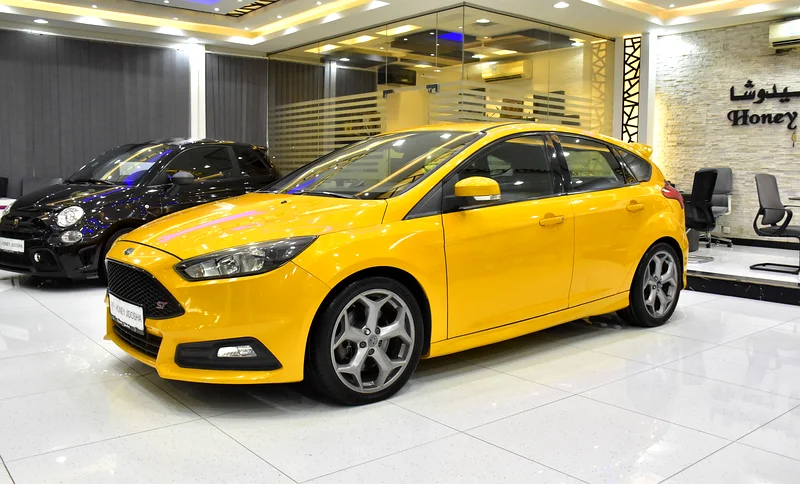 EXCELLENT DEAL for our Ford Focus ST ( 2016 Model ) in Yellow Color GCC Specs63612083364737111