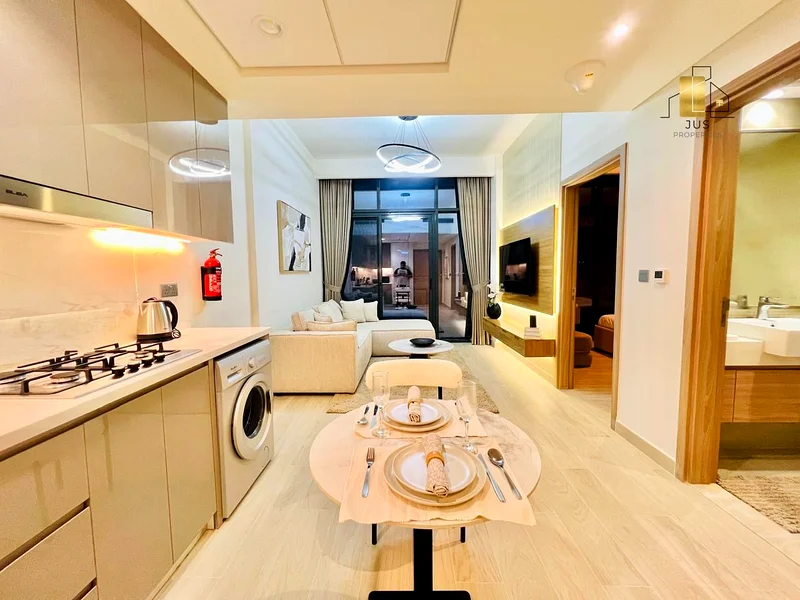 Luxury Furnished + Full Burj Khalifa View | Brand New 1 B/R | Chiller Free63803840407555110