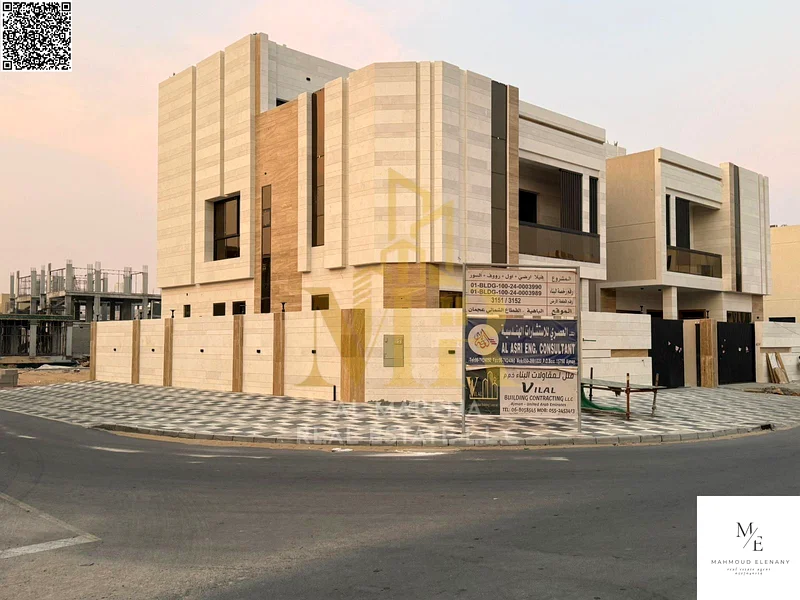 Price Including Registration & Ownership – Corner Villa in Al Bahya | 3014 Sq.ft | 2 Floors + Roof | 6 Master Bedrooms + Majlis & Hall + Modern Kitche63882551701251110