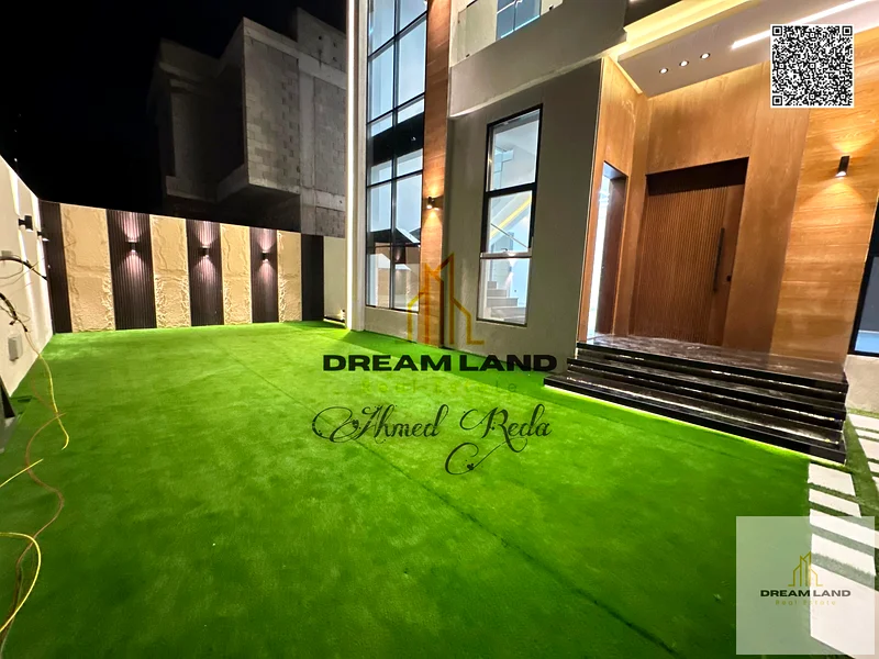 A villa at a price including registration and ownership fees on the main street, ready for occupancy in the most prestigious areas of Ajman, freehold63914106229122112