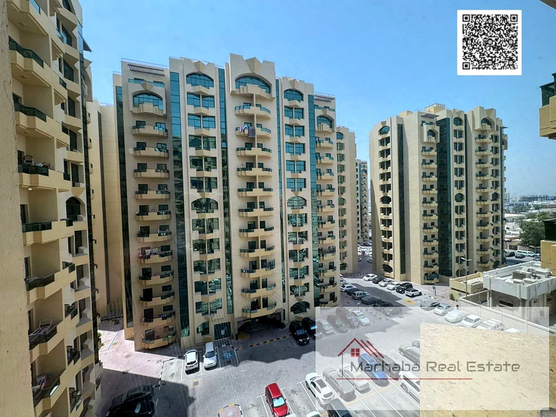 شقة واسعة من غرفتي نوم وحمامين | مساحة 1566 قدم مربع | حياة عصرية، متاحة للإيجار السنوي في أبراج راشدية عجمان63718950954755114