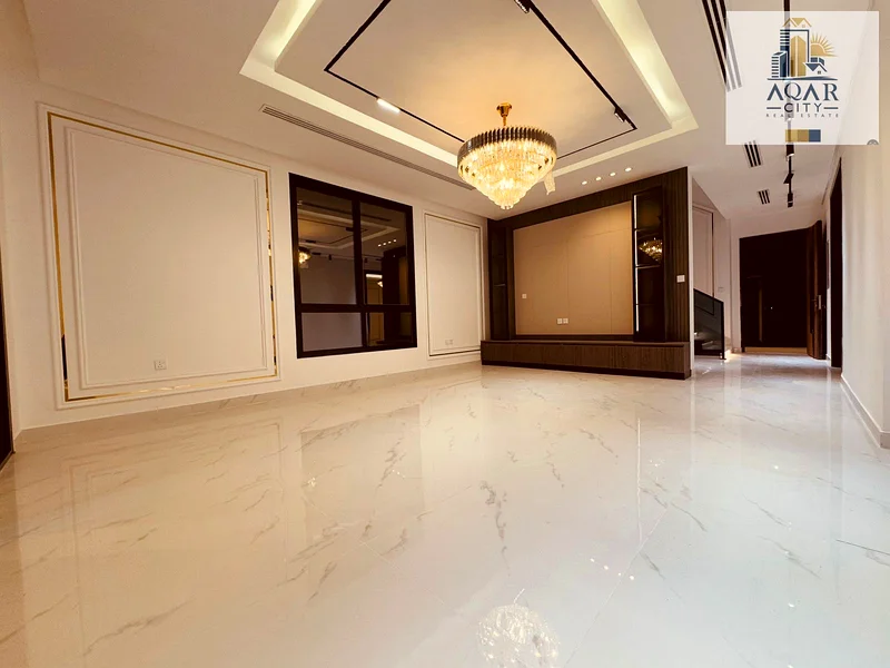From the owner directly, a new 3-story villa with super deluxe finishing 🏡 in Al Helio 2 - Ajman with bank financing facilities for payment.63903506599042114