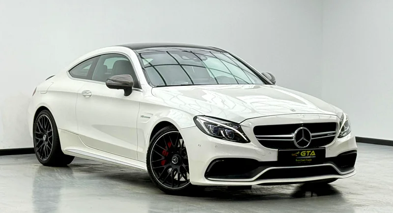 2017 Mercedes-Benz AMG C63s, 1 Year Warranty, 3 Years Service Contract, Agency FSH, GCC63613133772163112
