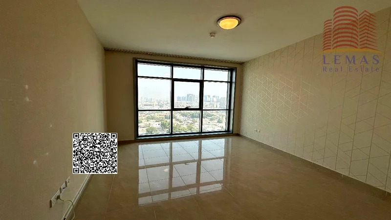 شقة مكونة من غرفتين نوم للإيجار، بإطلالة كاملة على المدينة، ومطبخ مغلق63810910473602113