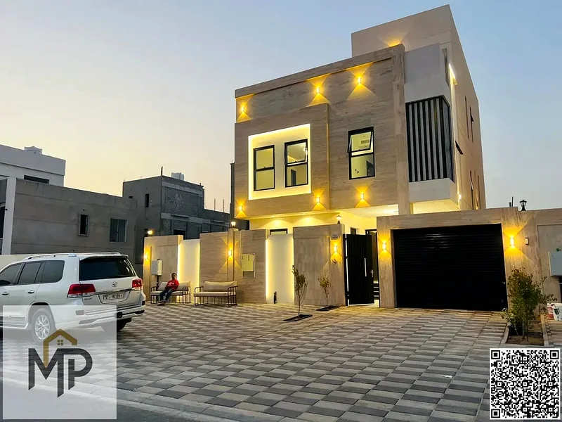Luxury villa for sale, including water, electricity, air conditioning, and a private pool, with no service fees, behind Azha Mall and Complex63903070614530113
