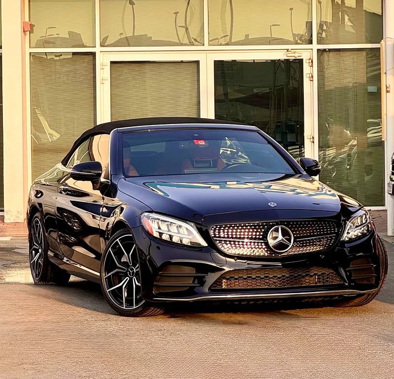 2019 Mercedes Benz C300 AMG Convertible, American Import, in Excellent Condition636131340006431121
