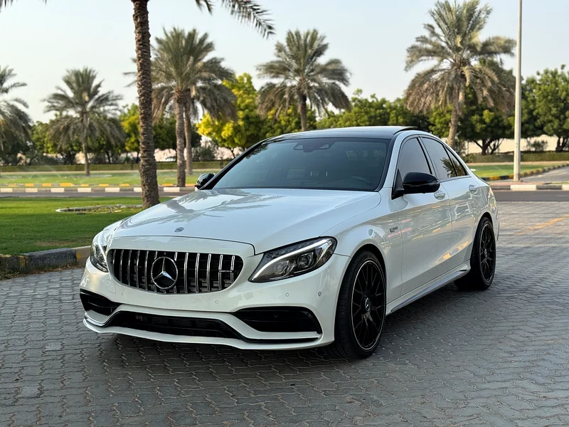 MERCEDES - BENZ - C450 - ///AMG - 2016 panoramic 360 camera follow option GCC63613134480003112