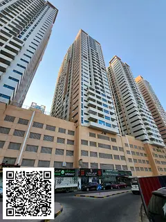 LUXURY FURNISHED STUDIO FLAT FOR RENT IN AJMAN ONE TOWERS MONTHLY BASIS.