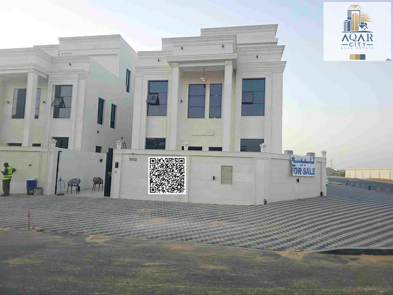 فرصة لا تُعوّض، الفيلا الأفضل في الحيليو، مباشرة من المالك، طابقان وسطح، مقابل مجمع أزها، ومجمع المدارس والمتاجر، بما في ذلك رسوم التسجيل63904146317313110