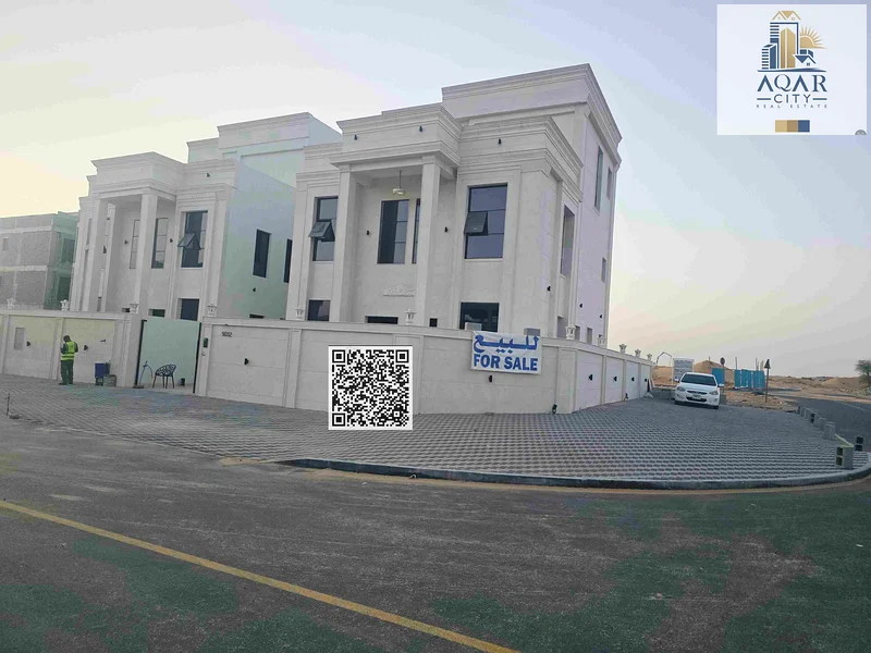 فرصة لا تُعوّض، الفيلا الأفضل في الحيليو، مباشرة من المالك، طابقان وسطح، مقابل مجمع أزها، ومجمع المدارس والمتاجر، بما في ذلك رسوم التسجيل63904146317313111