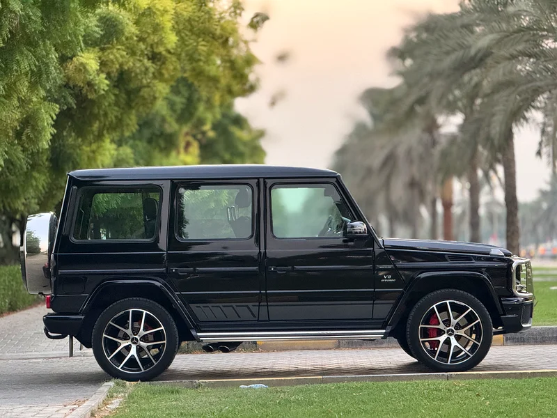 Mercedes G63 AMG 2017 model, Gulf specification, fully optioned, agency condition63613135446785114