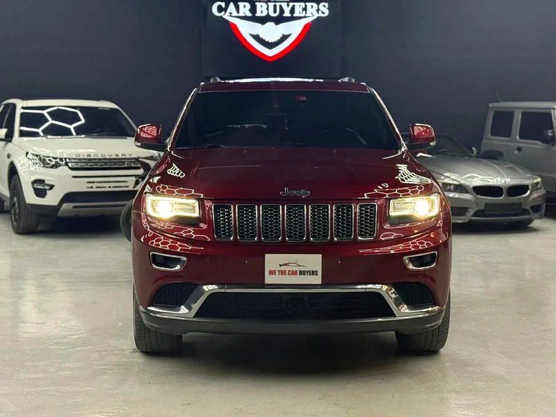 JEEP GRAND CHEROKEE 2015 147000 KMS ( SUMMIT ) TOP OPTIONS WITH RADAR WELL MAINTAINED FSH.63612071383427111
