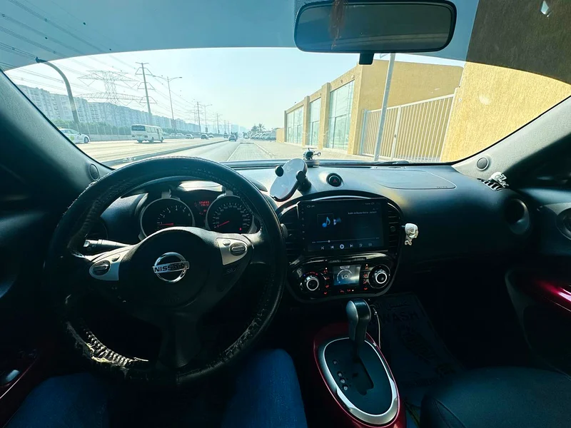NISSAN JUKE 2015 GCC FULL OPTION ( BLUE )63612793345281111
