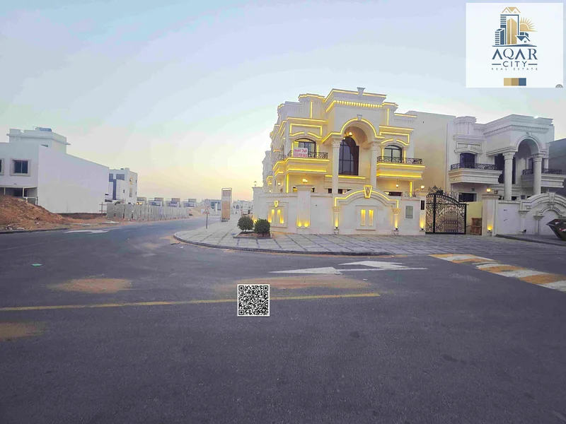 فيلا زاوية للبيع مباشرة مقابل الحديقة، متضمنة رسوم التسجيل، قريبة من جميع الخدمات63904357340417111