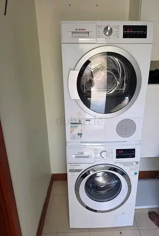 Bosch 9kg washer dryer separate set series 6 model