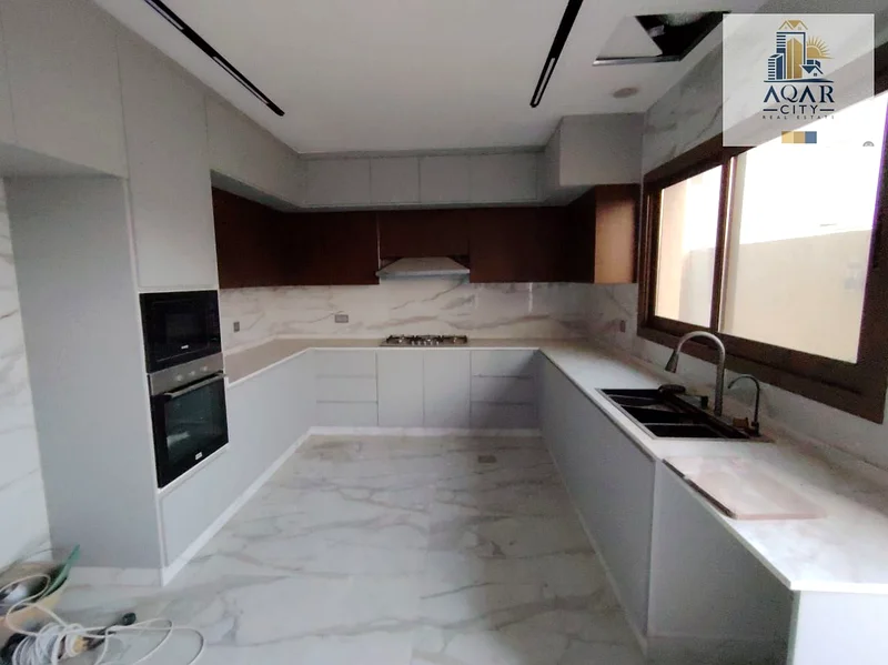 For sale - Luxury villa in Al Bahia, Ajman, two floors, roof | External courtyard | Including registration and ownership fees63884121509122114
