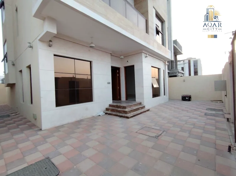 For sale - Luxury villa in Al Bahia, Ajman, two floors, roof | External courtyard | Including registration and ownership fees63884121509122111