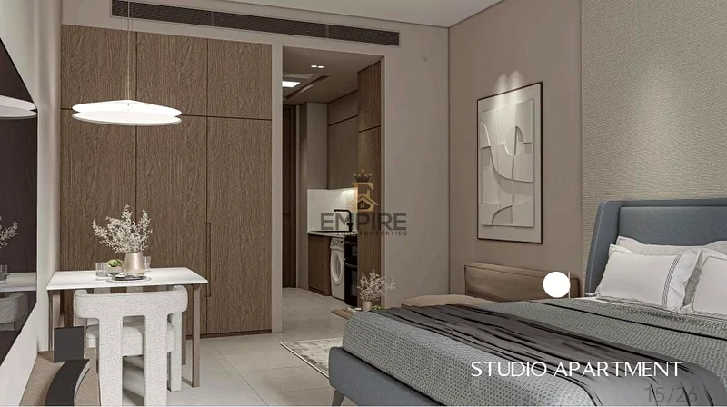🛋 Furnished Studio | 20/80 Payment Plan | Near Handover | Close to Metro | Family Living |63994170445059113