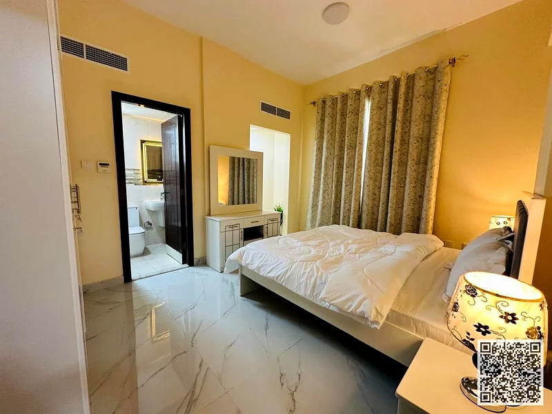 One-bedroom apartment for monthly rent in Ajman, Al Rashidiya 3 area - near Grand Mall, elegant and tidy furniture ✅ Bills and internet included63838333306499113
