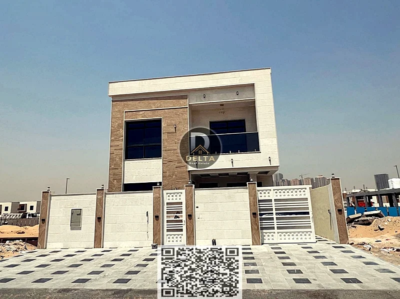 🏡 من النهاية! فيلا مكونة من 3 طوابق جاهزة للبيع في الحيلو - عجمان | 6 غرف بسعر لا يُقاوم! 🔥 بجانب "عزي" وتشمل رسوم التسجيل f63904146262145111