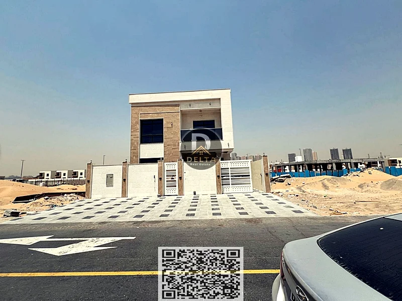 🏡 من النهاية! فيلا مكونة من 3 طوابق جاهزة للبيع في الحيلو - عجمان | 6 غرف بسعر لا يُقاوم! 🔥 بجانب "عزي" وتشمل رسوم التسجيل f63904146262145110