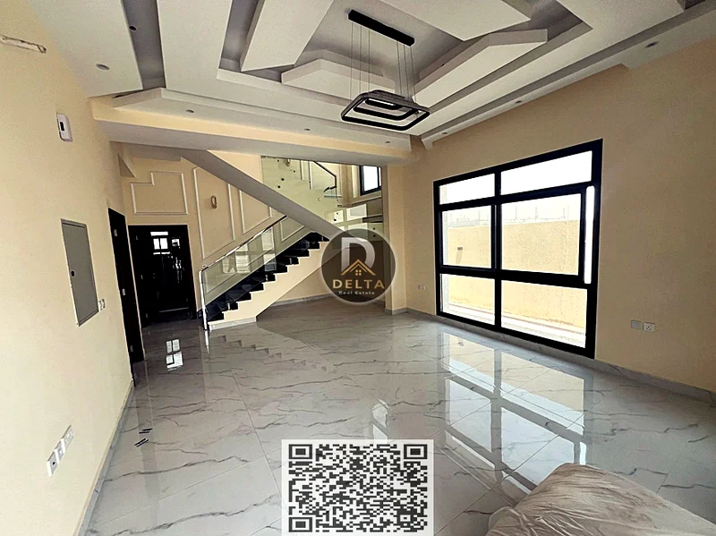 🏡 من النهاية! فيلا مكونة من 3 طوابق جاهزة للبيع في الحيلو - عجمان | 6 غرف بسعر لا يُقاوم! 🔥 بجانب "عزي" وتشمل رسوم التسجيل f63904146262145114