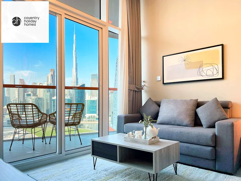 🌟 AVAILABLE TO BOOK NOW | Luxury Canal View Living at Millennium Binghatti Residences–No Commission!  Studio in Business Bay with Burj Khalifa view63836087130883110