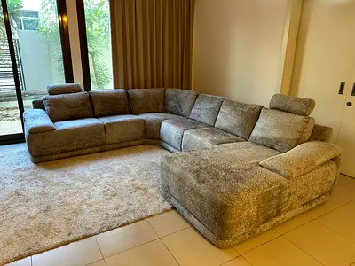 Home-Center U-Shaped Luxury Six Seat Sofa