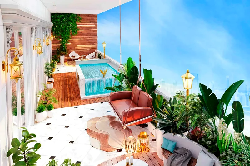 8% Guaranteed ROI | Post-Handover Payment Plan | Private Pool Residences 1BR+Study Room64020932244099114