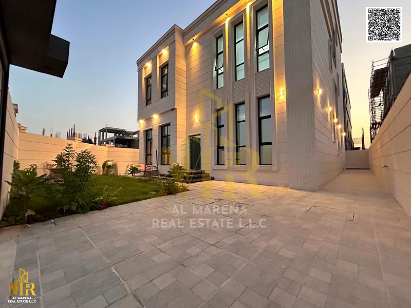 Villa directly from the owner on a main street in the most prestigious areas of Ajman, personal finishing, close to services, no down payment, freehol63877279949185112