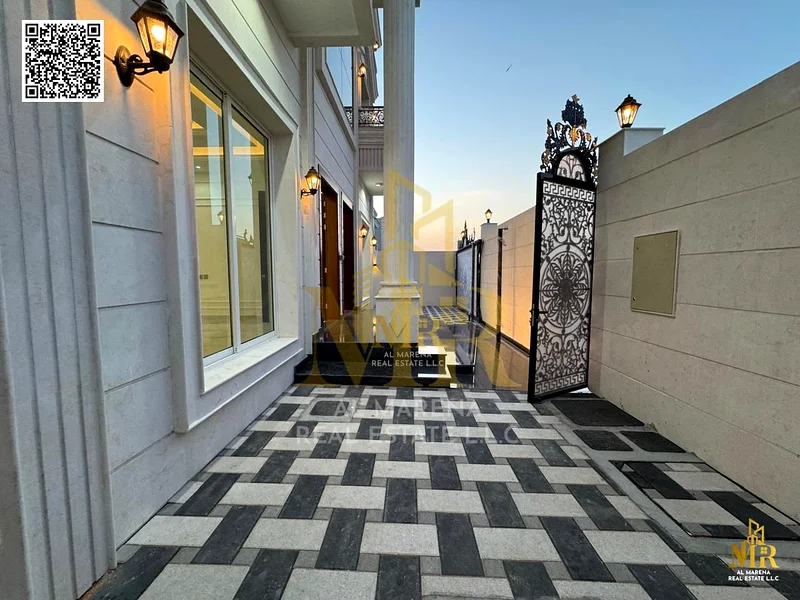 Villa directly from the owner on a main street in the most prestigious areas of Ajman, personal finishing, close to services, no down payment, freehol63871641005698114