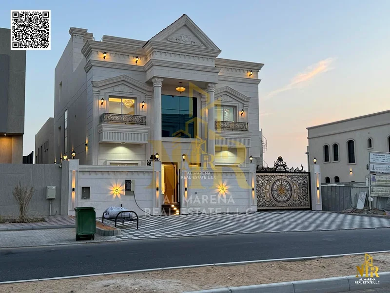 Villa directly from the owner on a main street in the most prestigious areas of Ajman, personal finishing, close to services, no down payment, freehol63871641005698112